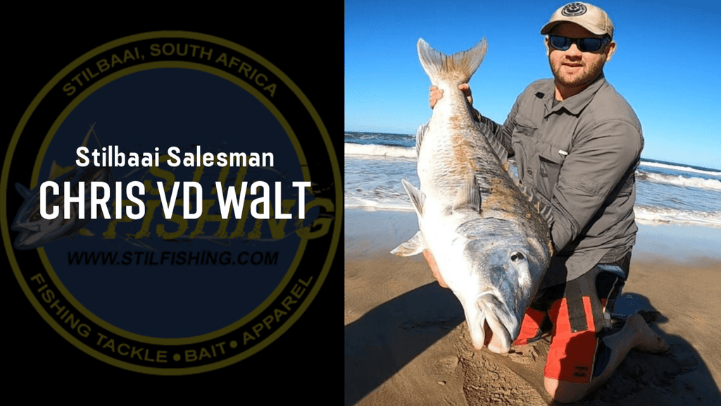 The Wit Steenbras - Chris Van Der Walt With A catch Of A Lifetime. - Stil Fishing