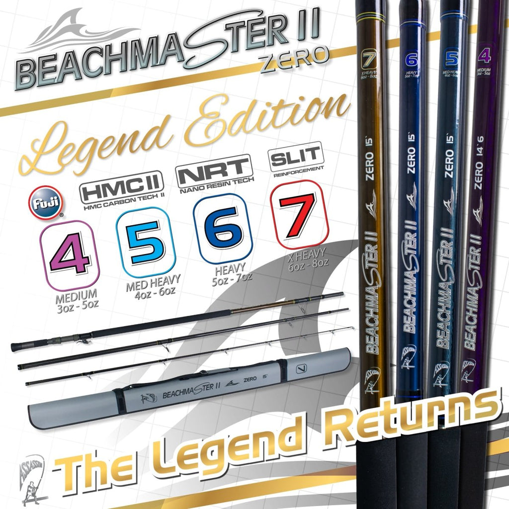 Assassin Beachmaster II Zero Legend Edition - Stil FishingFishing Rod, rods, Rock and Surf