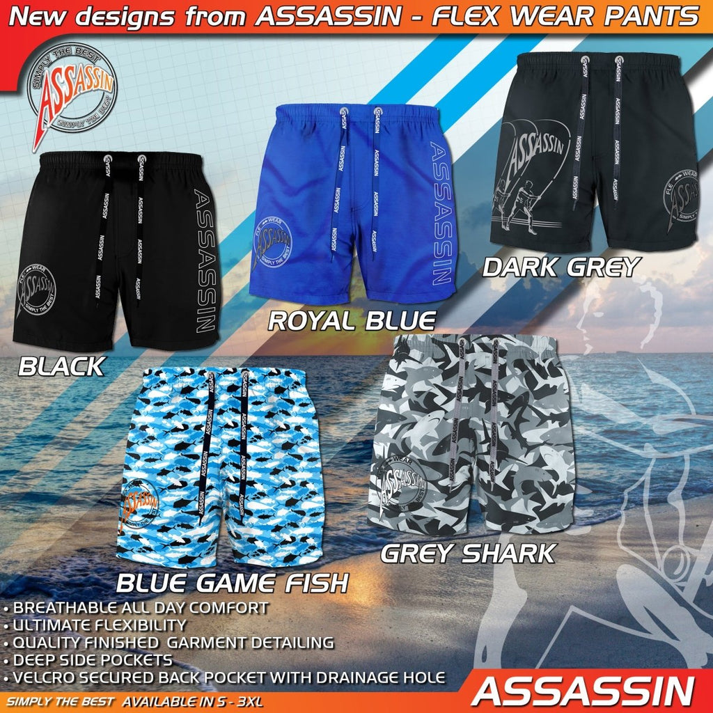 Assassin Board Shorts (New 2025) - Stil Fishingshorts