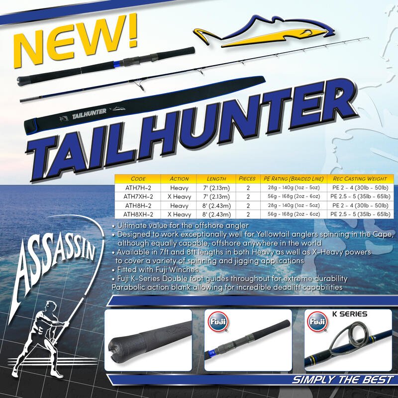 Assassin Tailhunter (2 piece) - Stil FishingRod