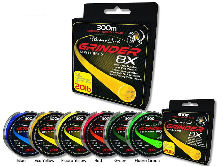 Grinder X8 Braid 600m - Stil FishingBraid