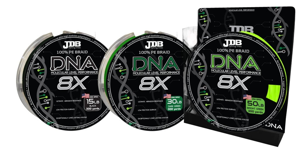 JDB DNA 8X 300 yards - Stil Fishing