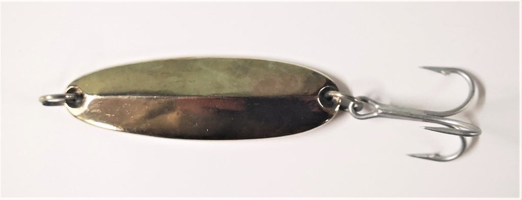 Nickel Plated FLAT BACK Famous Spoons - Stil Fishingspoons
