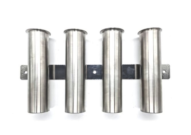 Stainless Steel Vertical 4 Rod Holder - Stil Fishing