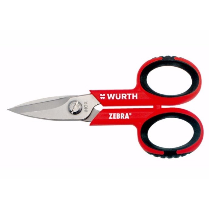 Wurth Zebra Scissors - Stil Fishingsciccors